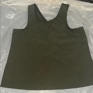 GAP Green Sleeveless Tank Top